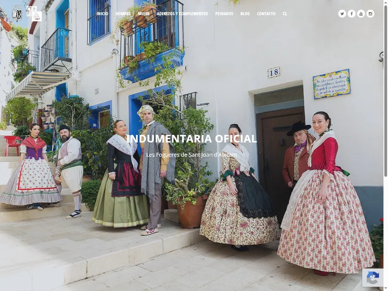 Web de Indumentaria Oficial